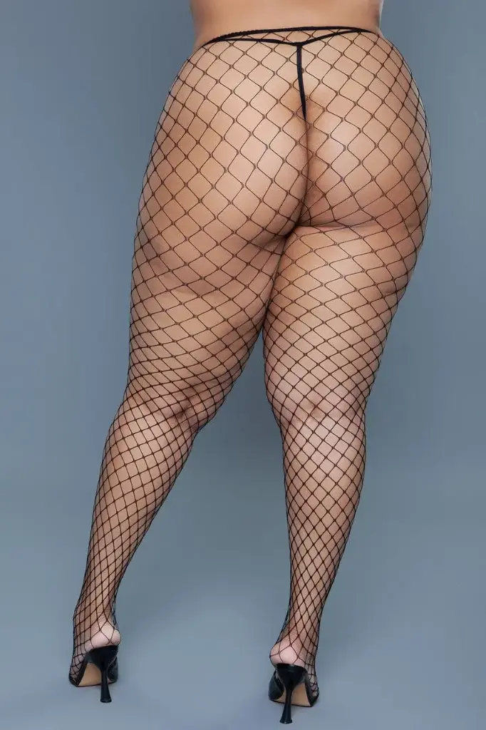 BEWICKED BLACK PANTYHOSE STOCKING