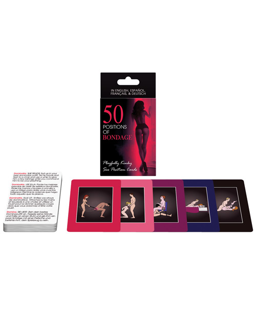 50 POSITIONS OF BONDAGE CARDS