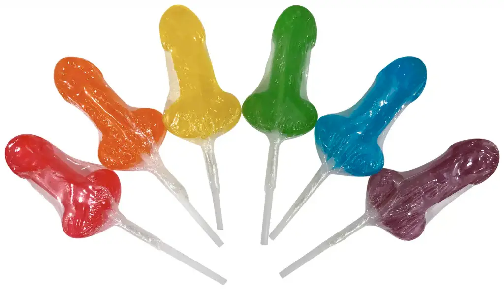 RAINBOW DICK SUCKERS ASSORTED FLAVORS