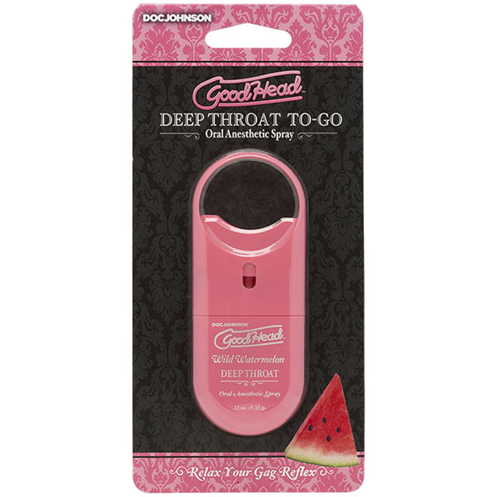 DEEP THROAT TO-GO ORAL ANESTHETIC SPRAY WATERMELON