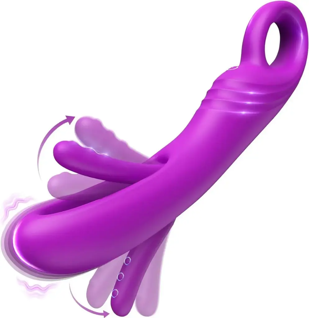 RECHARGEABLE FLAPPING VIBRATOR