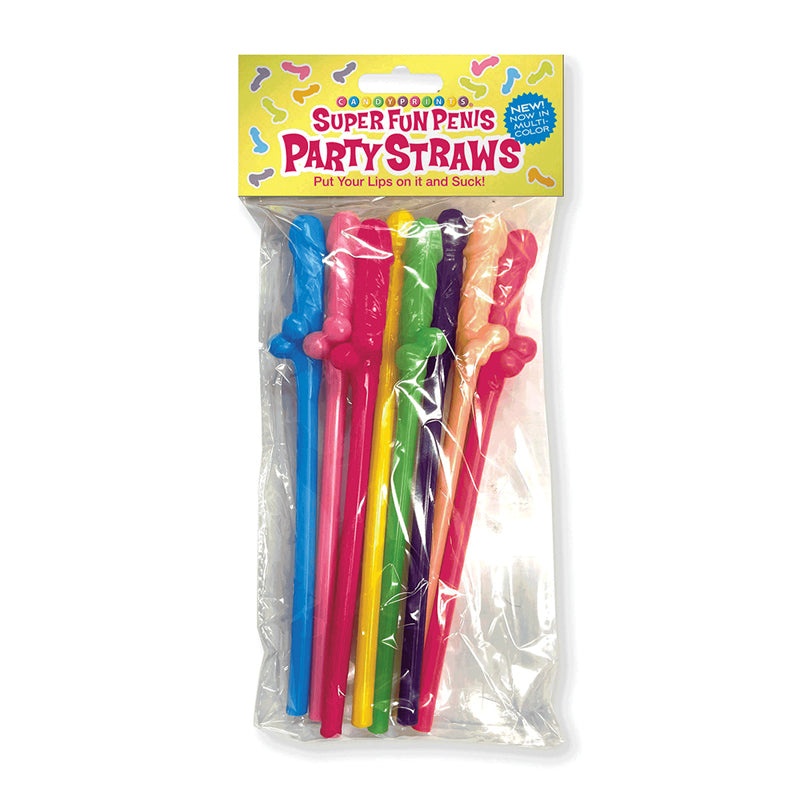 SUPER FUN PENIS PARTY STRAWS