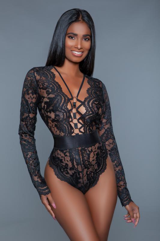 BEWICKED RAMONA BODYSUIT LONG SLEEVE (S)