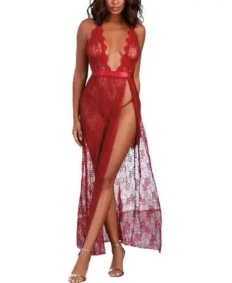 SHIRLEY'S LONG LACE SEXY LINGEREI 