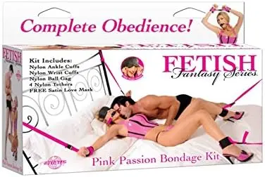 FETISH FANTASY SERIES PINK  PASSION BONDAGE KIT 