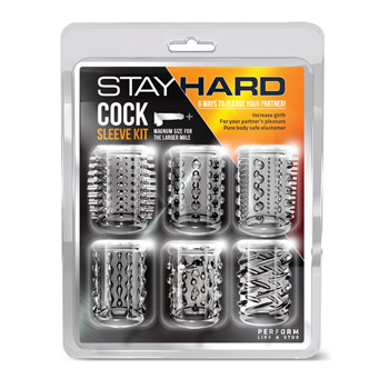 STAY HARD 6 COCKSLEEVE KIT 