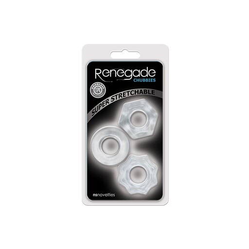 RENEGADE 3PC CLEAR COCKRING 