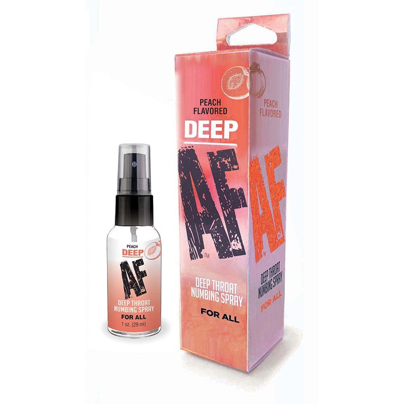 DEEP THROAT SPRAY FOR ALL PEACH FLAVORED