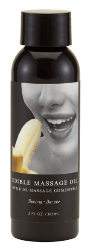 EDIBLE MASSAGE OIL BANANA FLAVOR