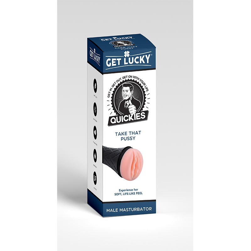 GET LUCKY MALE MASTURBATOR