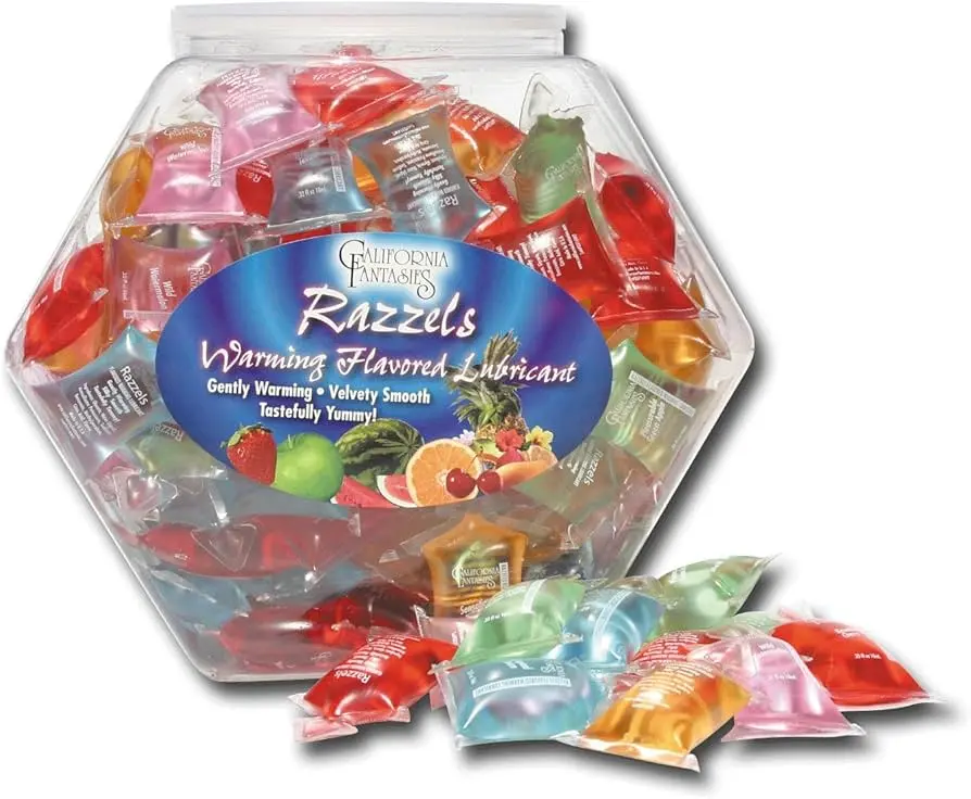 RAZZLE FLAVOR LUBS