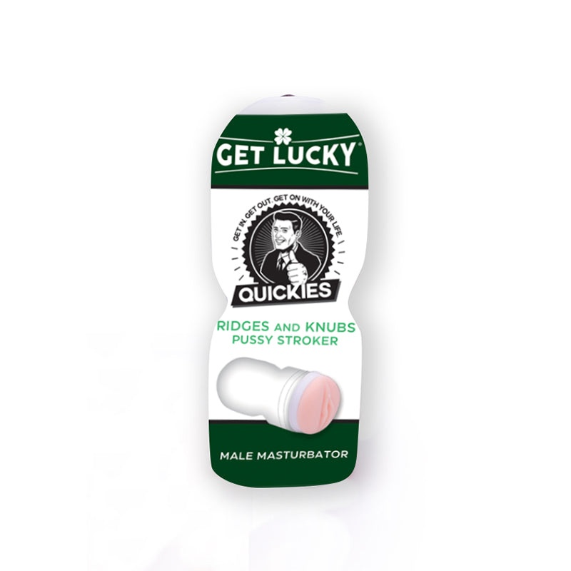 GET LUCKY QUICKIES RIDGES AND KNUBS PUSSY STROKER