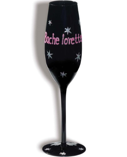 BACHELORETTE CHAMPAGNE FLUTE