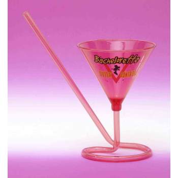 BACHELORETTE MARTINI GLASS