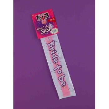 BRIDE TO BE SASH/LIGHTS