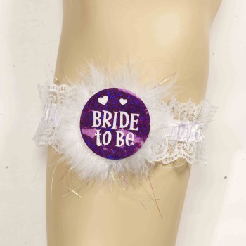 BRIDE TO BE GARTER 