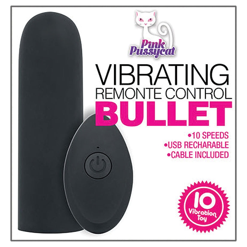 PINK PUSSYCAT VIB. REMOTE CONTROL BULLET