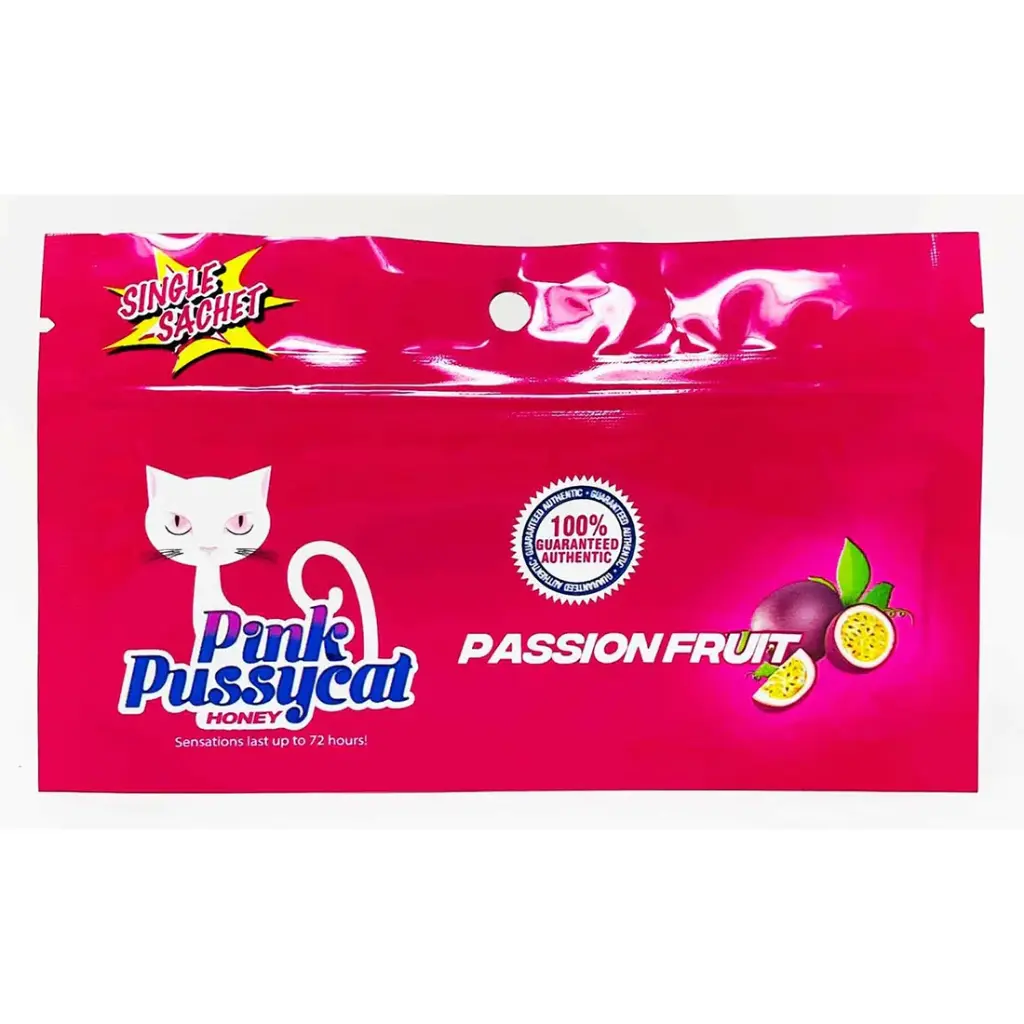 PASSION FRUIT PINK PUSSYCAT HONEY