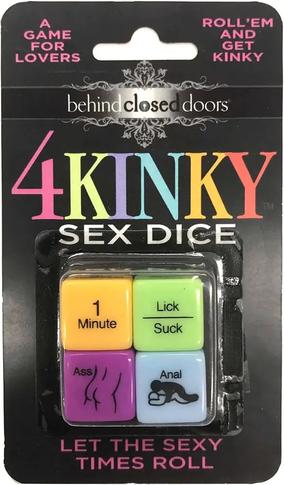4 KINKY SEX DICE LET THE SEXY TIMES ROLL