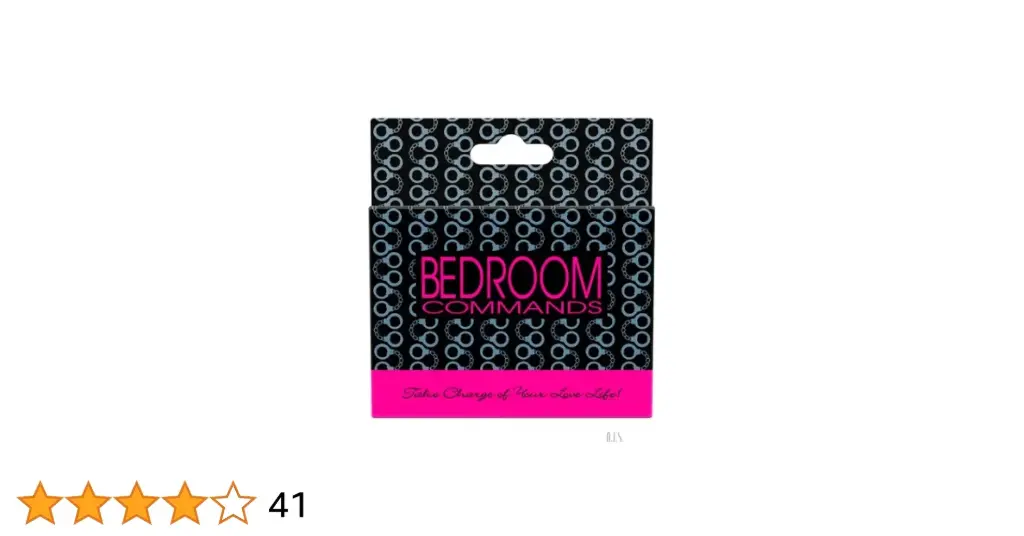 BEDROOM COMMANDS CARD GAME