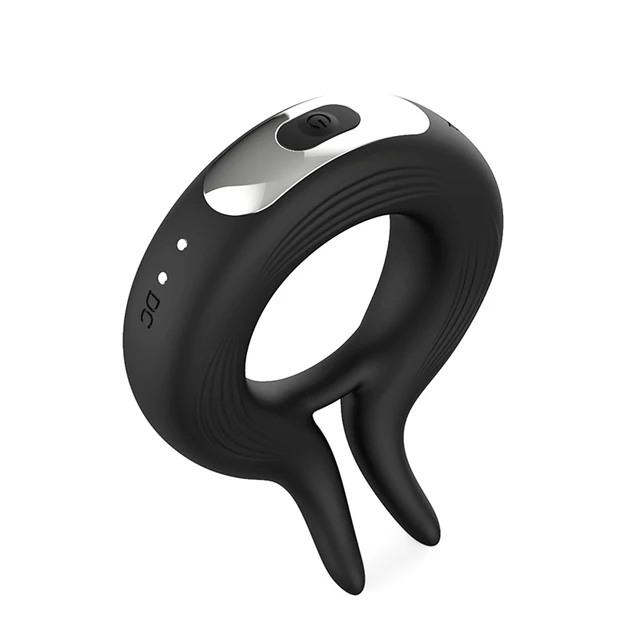 RECHARGEABLE PENIS RING BLACK